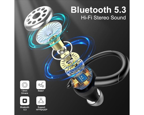 Бездротові навушники Csasan V90 Bluetooth 5.3 (my-4209)
