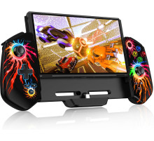 Контролер HELLCOOL Pro для Switch/OLED цілісний джойстик-джойстик з ефектом Холла контролер для портативної консолі з турборежимом (my-17215)