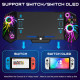 Контролер HELLCOOL Pro для Switch/OLED цілісний джойстик-джойстик з ефектом Холла контролер для портативної консолі з турборежимом (my-17215)