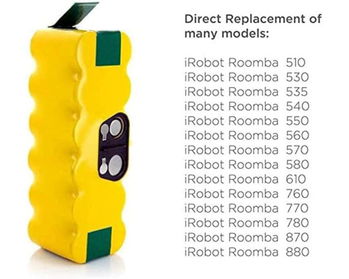 Змінний акумулятор Morpilot Ni-MH на 4050 мАг для пилососів серії iRobot Roomba (my-4279)