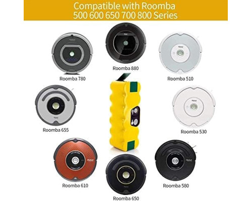 Змінний акумулятор Morpilot Ni-MH на 4050 мАг для пилососів серії iRobot Roomba (my-4279)
