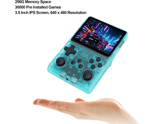 Портативна ігрова консоль у стилі ретро Sxhlseller R40S Pro 30 000 ігор 45 емуляторів екран 3,5 дюйми (my-18070)