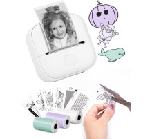Портативний принтер Memoking Mini T02-White Combo (my-3057)