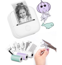 Портативний принтер Memoking Mini T02-White Combo (my-3057)
