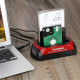 Док-станція для жорсткого диска USB 2.0 TCC-S867-US зовнішній корпус для 25-дюймових та 35-дюймових жорстких дисків IDE SATA I/II/III твердотільних накопичувачів (my-17015)