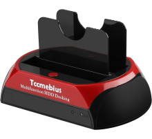 Док-станція для жорсткого диска USB 2.0 TCC-S867-US зовнішній корпус для 25-дюймових та 35-дюймових жорстких дисків IDE SATA I/II/III твердотільних накопичувачів (my-17015)