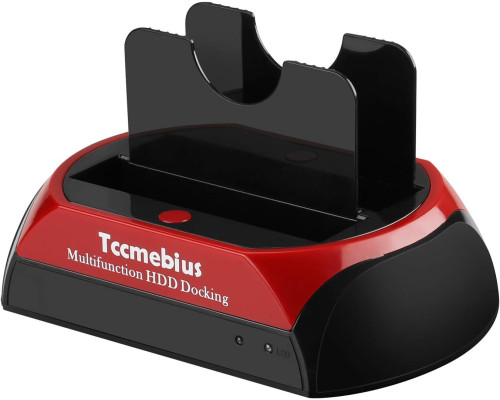 Док-станція для жорсткого диска USB 2.0 TCC-S867-US зовнішній корпус для 25-дюймових та 35-дюймових жорстких дисків IDE SATA I/II/III твердотільних накопичувачів (my-17015)