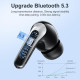 Бездротові навушники WeurGhy X12 Graphite-Silver (my-4219)
