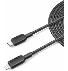 Кабель для швидкого заряджання iPhone від Anker A81A7, 310 USB-C (3 м, чорний) (my-4231)
