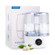 Зволожувач повітря ALACRIS Smart Humidifier об'ємом 4 л з функцією створення прохолодної пари, постійною вологістю та світлодіодним дисплеєм (my-7083)