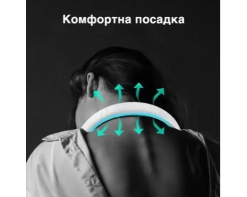 Вентилятор на шию акумуляторний Vaneless Hanging Neck Fan R-8 (my-17253)