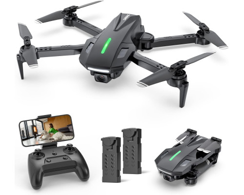 Міні-дрон складаний квадрокоптер DEERC D70 з камерою 1080P HD (my-18085)