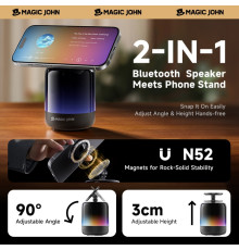 Модернізована підставка для телефону з Bluetooth-динаміком MAGIC JOHN (my-18060)