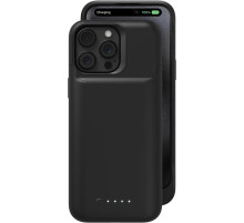 Чохол-акумулятор Mophie Juice Pack для iPhone 15 Pro Max, до 50% додаткової батареї, захист від падінь, екологічний дизайн, чорний (my-7106)