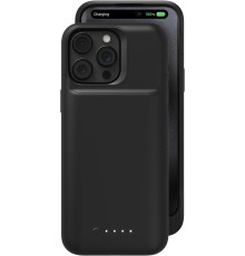 Чохол-акумулятор Mophie Juice Pack для iPhone 15 Pro Max, до 50% додаткової батареї, захист від падінь, екологічний дизайн, чорний (my-7106)