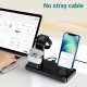 Зарядна станція для пристроїв Apple VIGLT C003 3 в 1 для серії iPhone (my-3090)