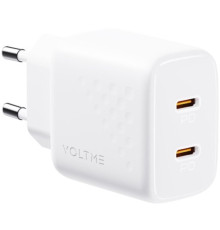 Зарядний пристрій VOLTME Revo Duo Lite 20W білий (my-4080)