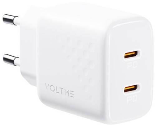 Зарядний пристрій VOLTME Revo Duo Lite 20W білий (my-4080)