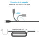 Зарядний пристрій 65 Вт із кабелем 1,8 м BERLS USB C чорний (my-12022)