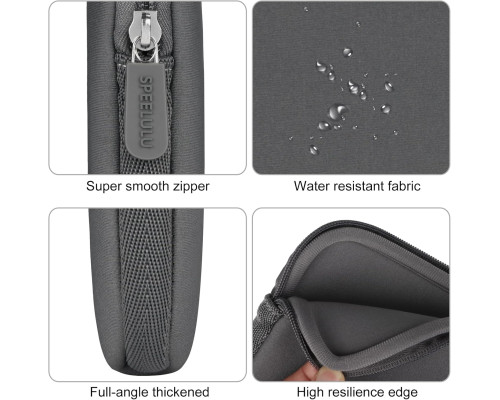 Захисний чохол SPEELULU Essential Laptop Sleeves із застібкою-блискавкою, сумісний з MacBook Air, MacBook Pro 13, Microsoft Pro 4 та більшістю ноутбуків з діагоналлю 11,6–13 дюймів (my-14067)
