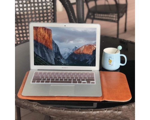 Чохол для ноутбука MacBook Air Pro 13 дюймів Allinside HD130YELBON, коричневий (my-15168)