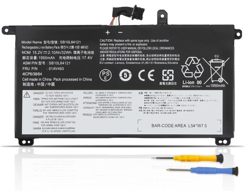 Акумулятор для ноутбука K KYUER 32 Вт·ч 01AV493 для Lenovo ThinkPad (my-17235)