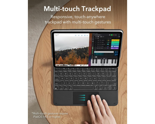 Чохол-клавіатура ESR 6B012 для iPad Air 11 дюймів (M3/M2, 2025/2024)/iPad Pro 11 (my-18028)