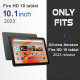 Тонкий чохол-книжка з підставкою CoBak для планшета Fire 10, Plus (my-14113)