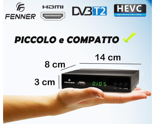 Тюнер-ресивер DVB-T2 HD 1080p Fenner FN-GX2 (my-4048)