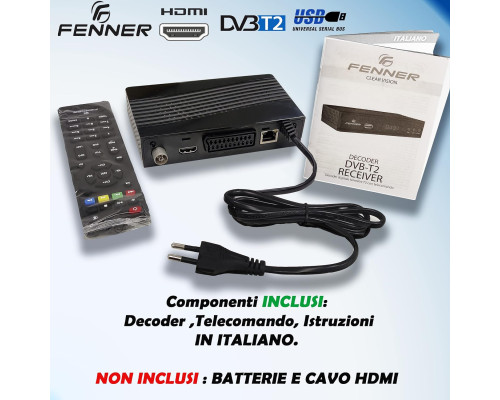 Тюнер-ресивер DVB-T2 HD 1080p Fenner FN-GX2 (my-4048)