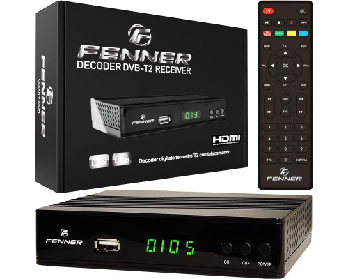 Тюнер-ресивер DVB-T2 HD 1080p Fenner FN-GX2 (my-4048)