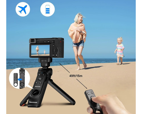 Бездротовий штатив для камери sony canon nikon vlogi чорний (my-18105)