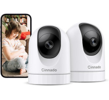 Внутрішня камера відеоспостереження Cinnado D1 2K з Wi-Fi (my-040)