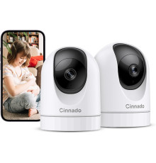 Внутрішня камера відеоспостереження Cinnado D1 2K з Wi-Fi (my-040)