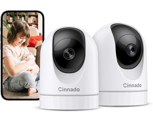 Внутрішня камера відеоспостереження Cinnado D1 2K з Wi-Fi (my-040)
