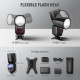 Спалах Speedlite NEEWER Z1-C TTL з круглою головкою для цифрових дзеркальних фотокамер Canon, 76 Вт/с, 2,4 ГГц, 1/8000 с, HSS-спалах (my-7045)