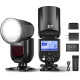 Спалах Speedlite NEEWER Z1-C TTL з круглою головкою для цифрових дзеркальних фотокамер Canon, 76 Вт/с, 2,4 ГГц, 1/8000 с, HSS-спалах (my-7045)