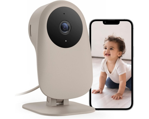 Радіоняня Nooie з функцією виявлення плачу працює з Alexa (my-18080)