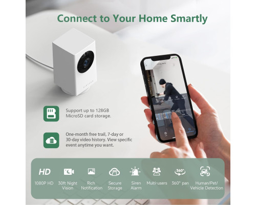 Внутрішня Wi-Fi-камера Virtavo Wi-Fi 1080P (my-030)