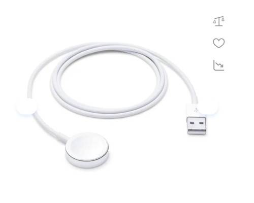 Бездротовий зарядний пристрій APPLE WATCH MAGNETIC CHARGING CABLE 1M (my-1038)