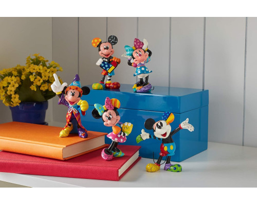 Мініатюрна фігурка Міні Маус Disney by Britto 8 см багатобарвна (my-4062)