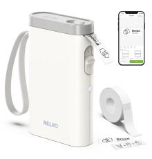 Портативний Bluetooth-принтер етикеток Nelko P21 світло-жовтий (my-15215)