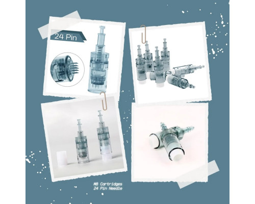 Картриджі Dr. Pen M8 з 24 голками 10 шт (my-17202)