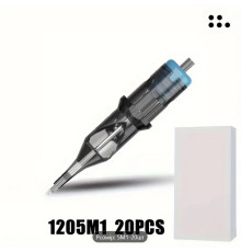 Татуювальна голка стандартного круглого лайнера для тату-майстрів Tuffking 5M1 5шт, 7M1 5шт (my-4124)