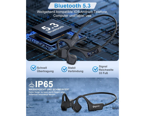 Бездротові навушники з кістковою провідністю Regular 9 DIGITAL Bone Sound Bluetooth 5.3 (my-3105)