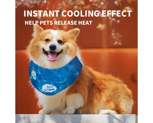 Бандана для собак ALL FOR PAWS VP7080 Chill Out Ice розмір S (my-12104)