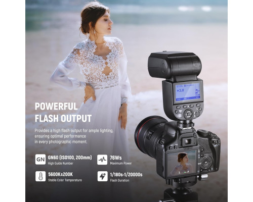 Спалах NEEWER Z760-C сумісний із цифровими дзеркальними фотокамерами Canon (my-8009)