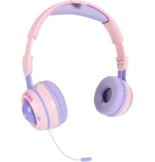 Дитячі бездротові навушники Zunate KE-21 з RGB-підсвічуванням (my-8079)
